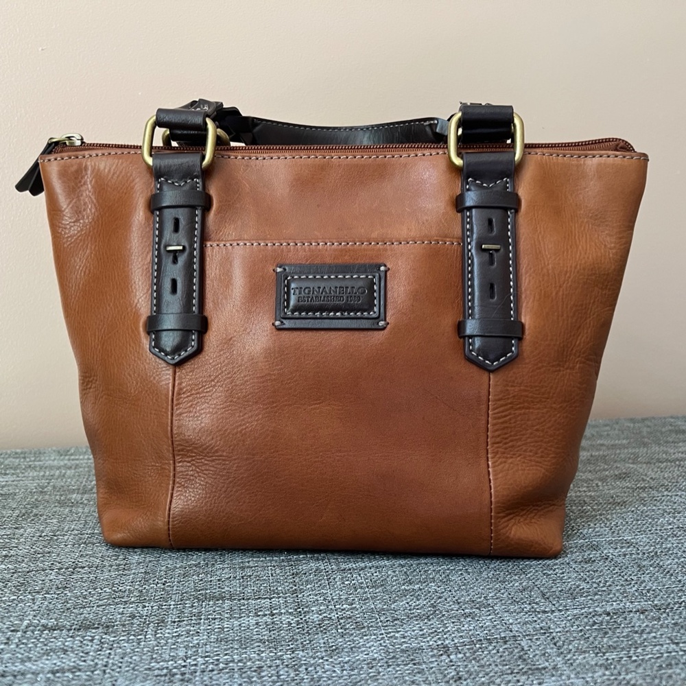 Tignanello Leather Handbag